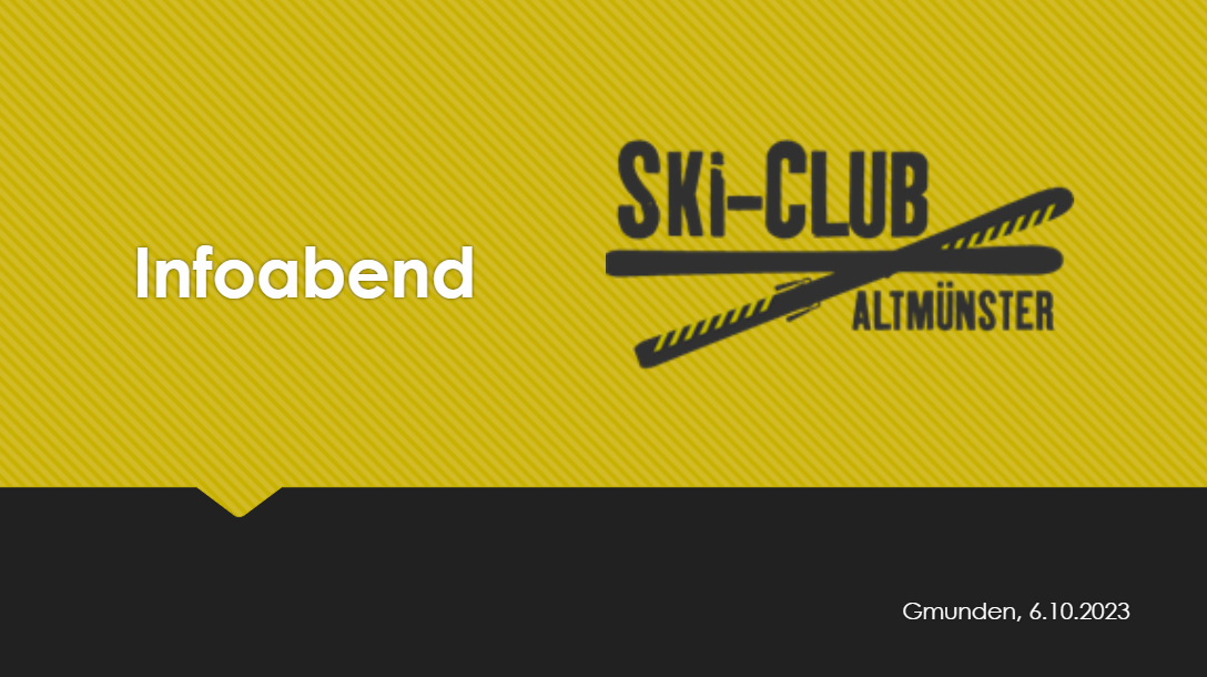 Training Info-Abend