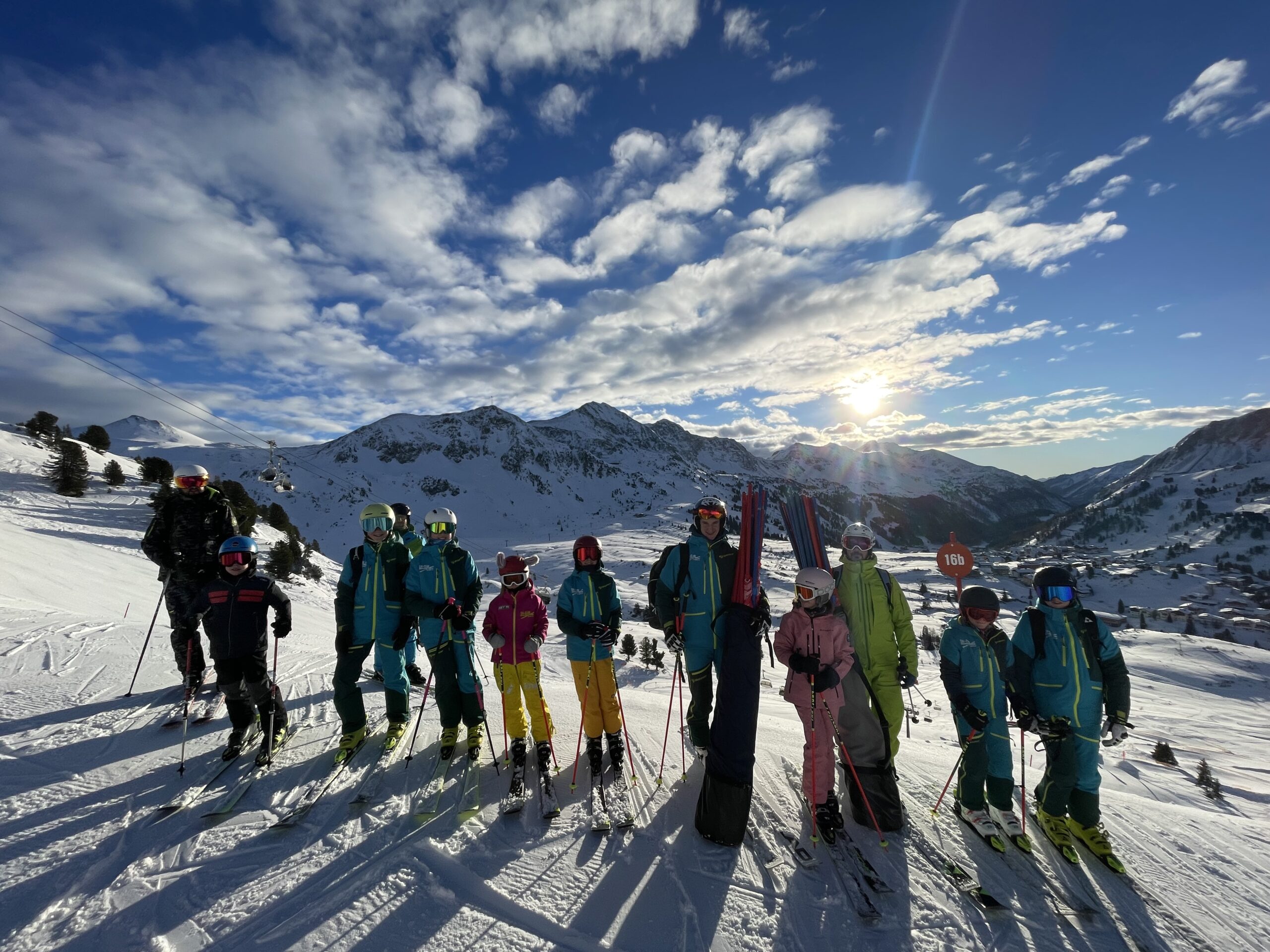 Skitraining mit dem Skiclub