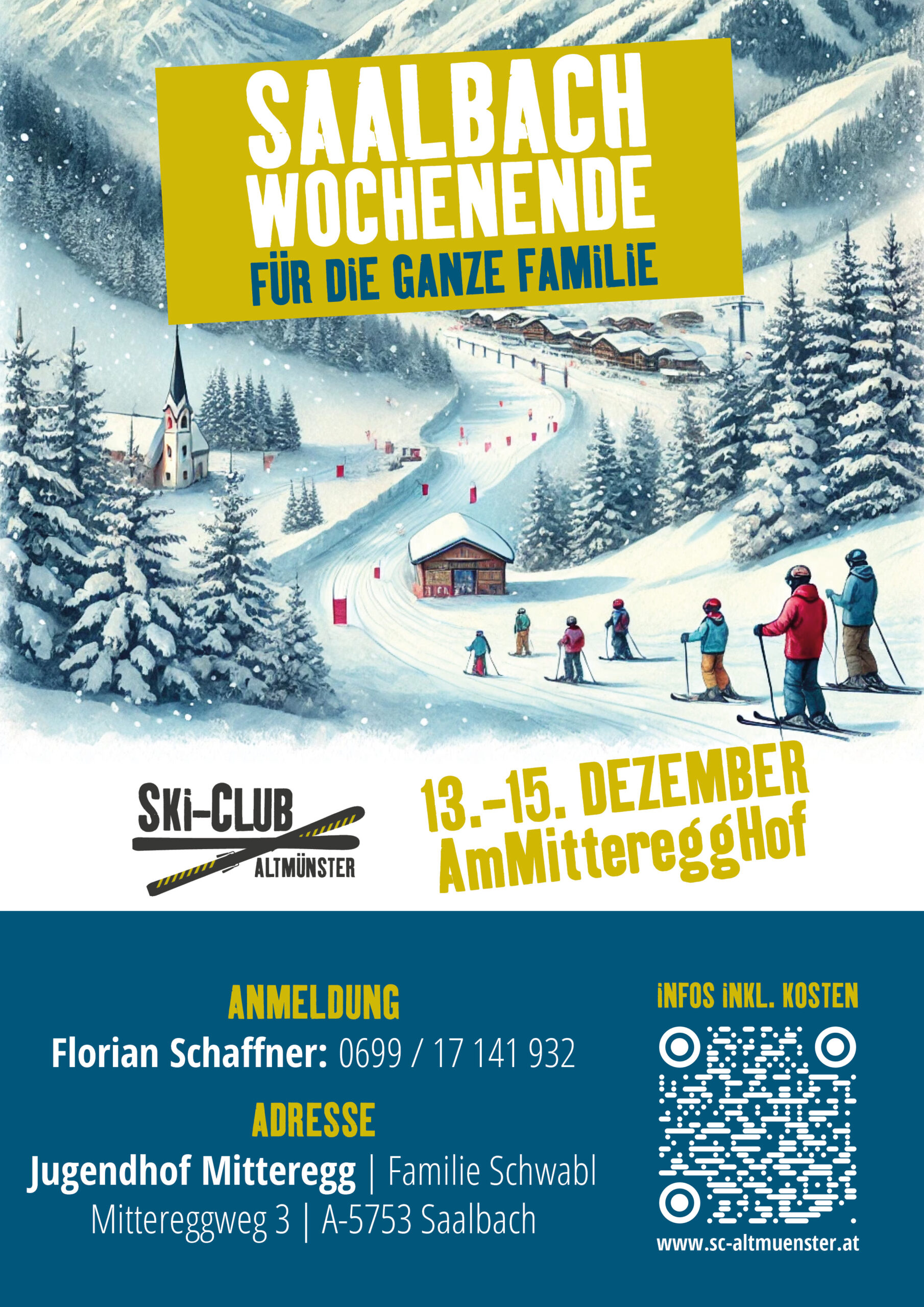 Skiwochenende 13.-15.12.24 Ausgebucht