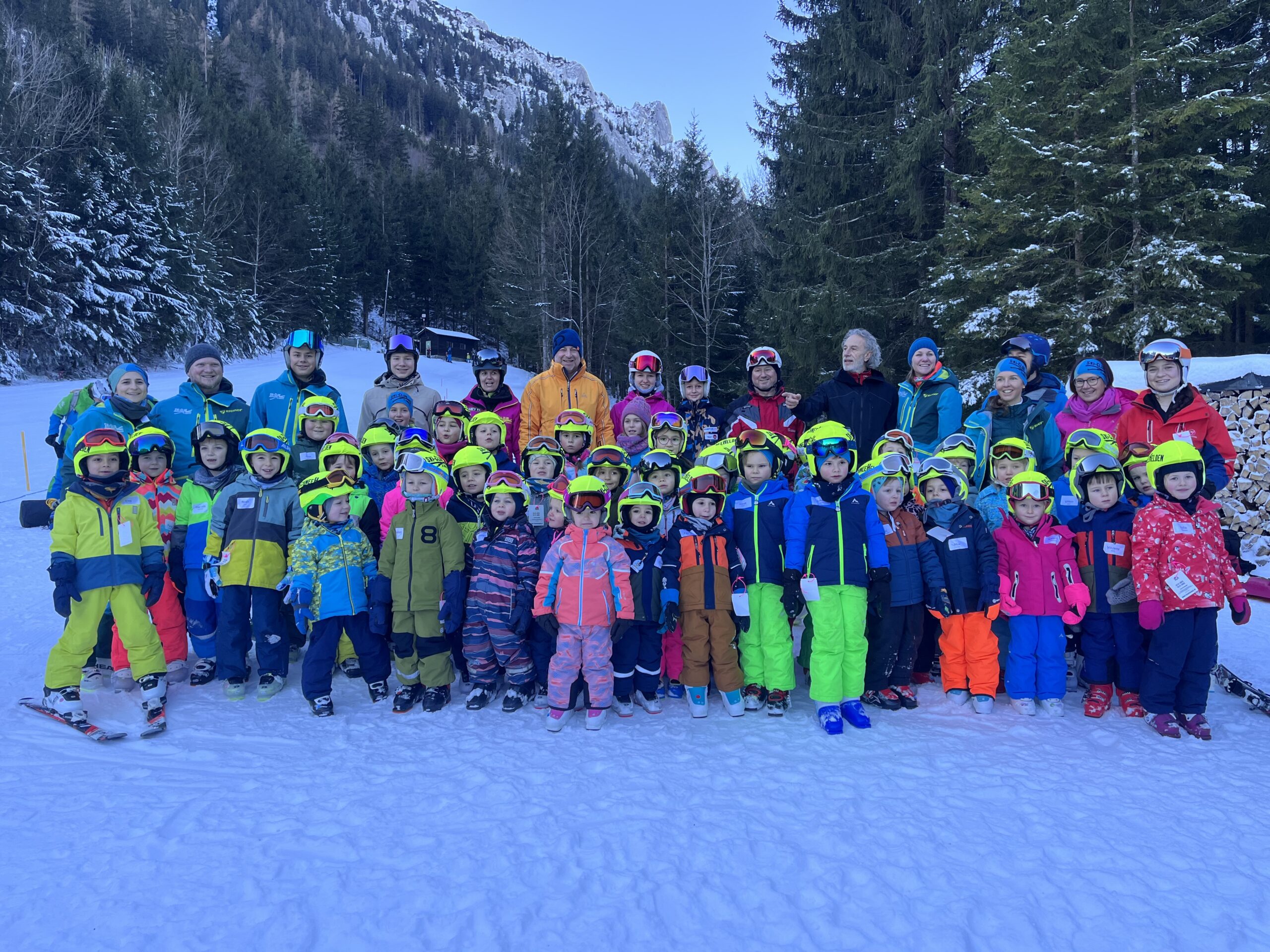 Erfolgreicher Anfänger-Kinderskikurs des Skiclubs Altmünster