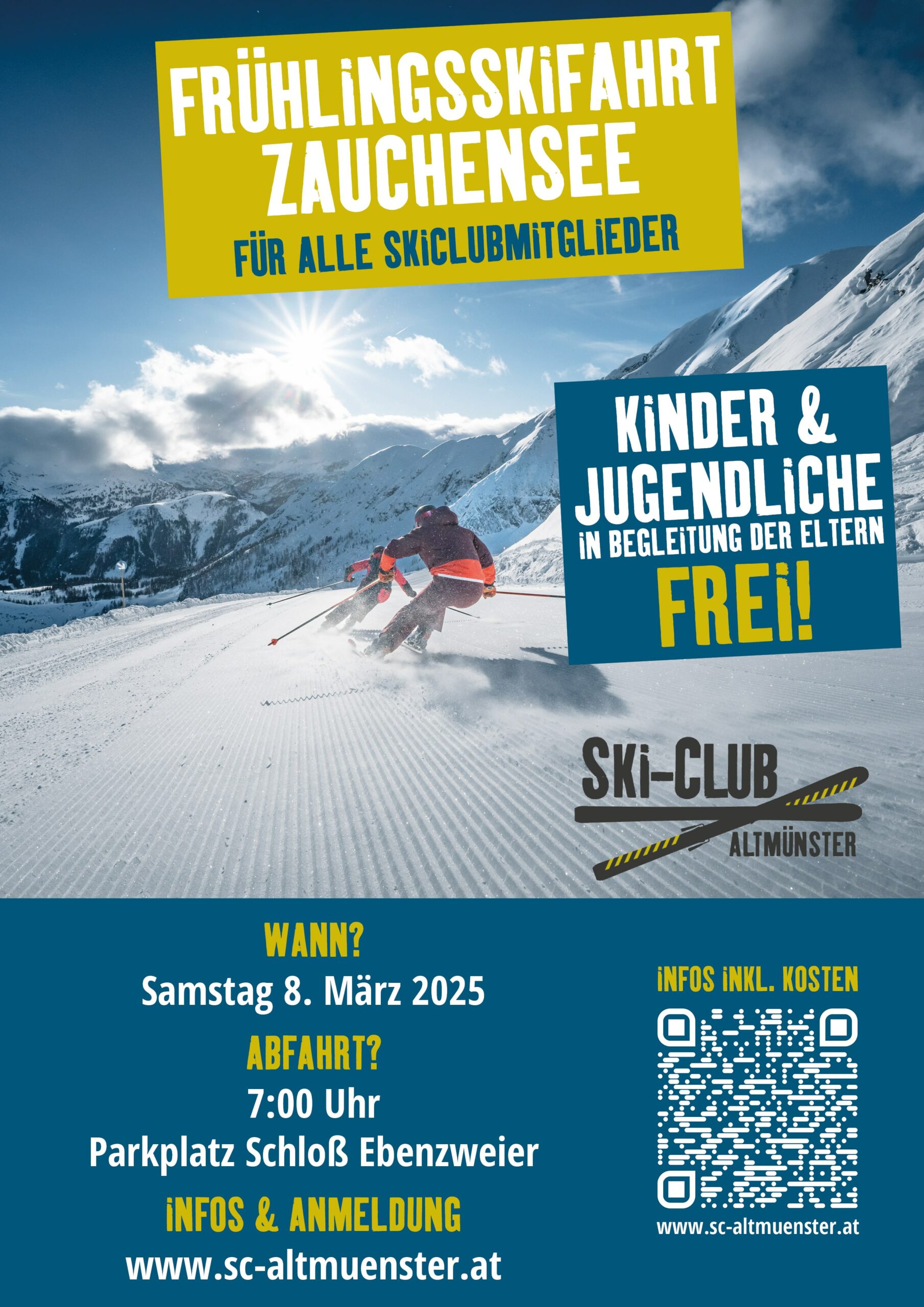 Frühlingsskifahrt nach Zauchensee – Ein perfekter Skitag erwartet euch!