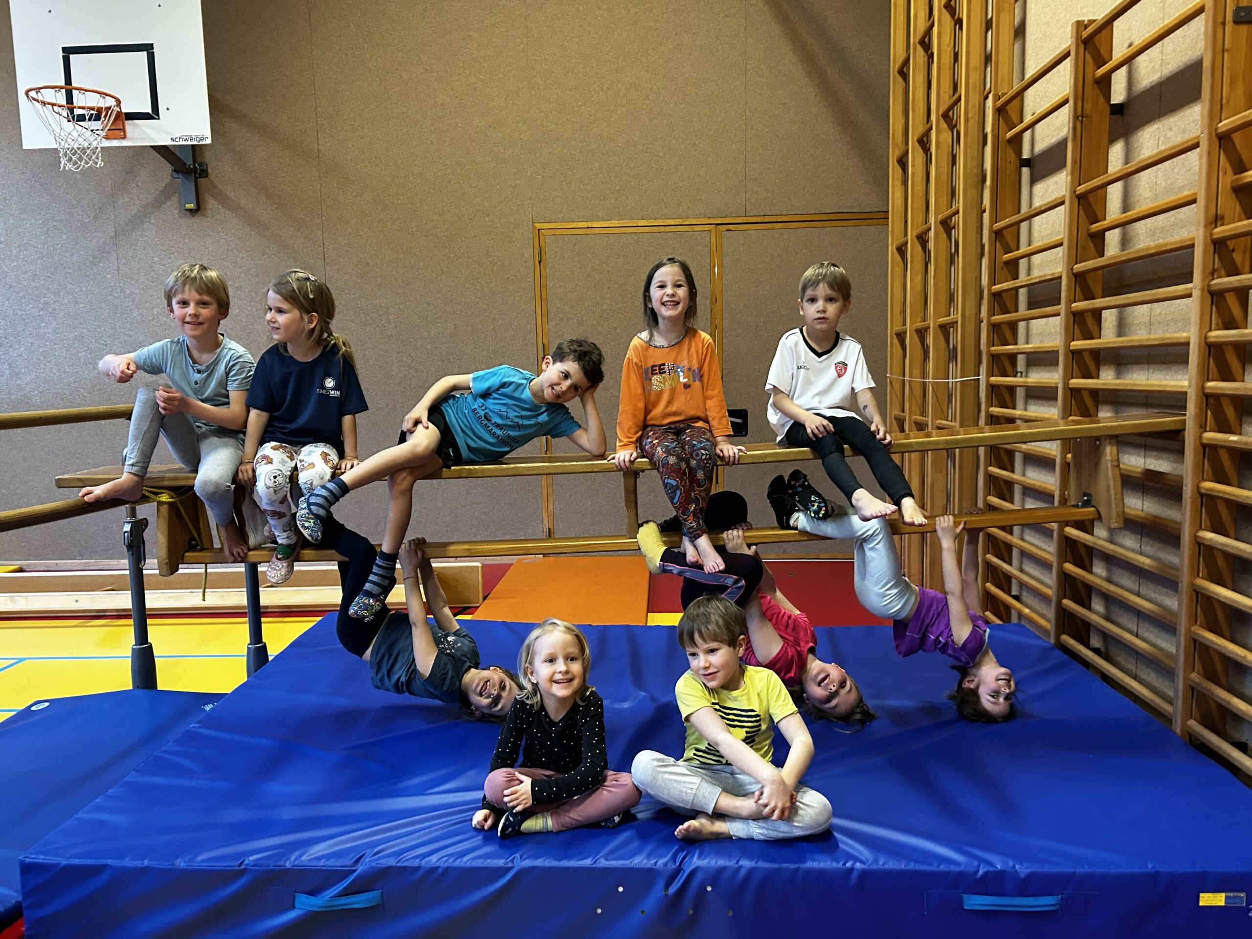Fitness-Training für unsere Skiclub-Kids