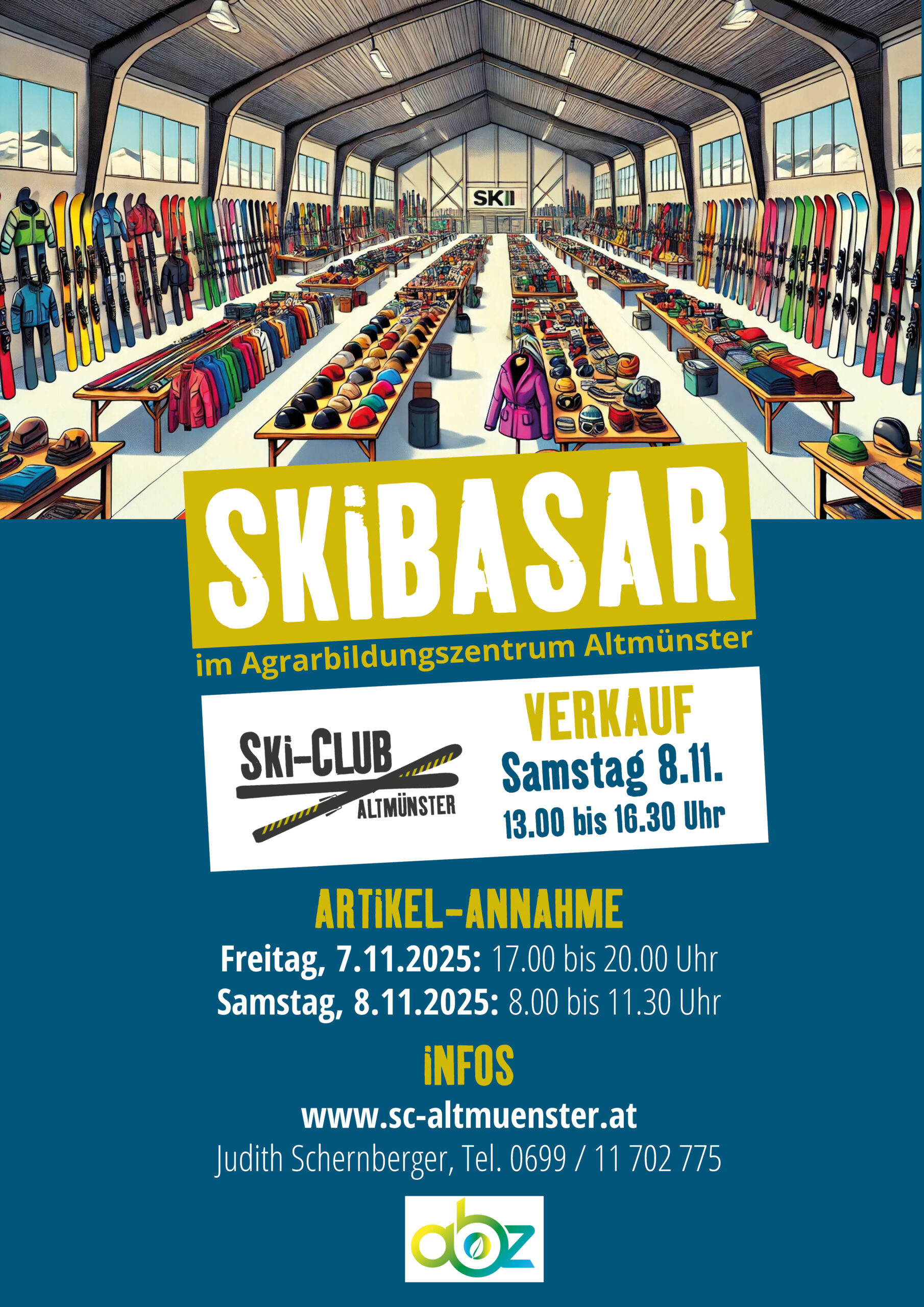 Skibasar des Ski-Clubs Altmünster